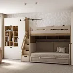 Шкаф книжный L223.1 с подсветкой