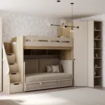 Кровать-чердак E977, 90x200 L/R