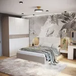 Кровать двуспальная CUBO с парящим эффектом C161 , 160x200