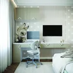 Cтол письменный с тумбой L717 L/R