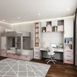 Кровать двухъярусная L906, 90x190 L/R