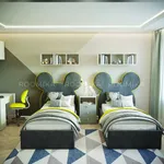 Кровать односпальная мягкая MICKEY с подъемным механизмом, 90x190