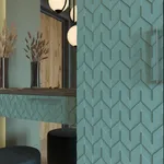 Шкаф 2 дверный, фрезерованные фасады в эмали LE210.44-1