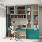 Шкаф книжный со стеклом L214S