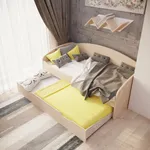 Кровать с выдвижным спальным местом P910, 90x190