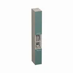 Шкаф книжный с нишей узкий LG226.300