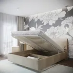 Кровать мягкая КОЛИБРИ KOL120 с подъемным механизмом, 120x200