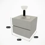 Тумба прикроватная 2 ящ. S-772