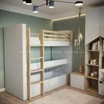 Кровать мягкая двухъярусная ДУО L/R