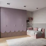 Кровать с подъемным механизмом и ящиком для белья ЛАЙН М1