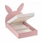 Кровать мягкая БАННИ с подъемным механизмом, 120x200