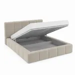Кровать двуспальная мягкая КВАДРО-СОФТ с подъемным механизмом, 180x200