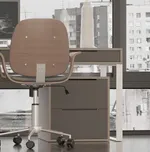 Кабинет с встроенным столом №7