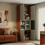 Шкаф книжный с нишей L216