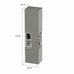 Шкаф-стеллаж завершающий LG219.1 L/R