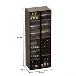 Шкаф напольный со стеклом с подсветкой T253.90.200-A