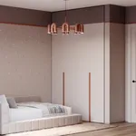 Шкаф двухдверный глубокий, фасады в эмали LE210.60-4