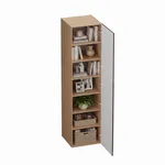 Шкаф однодверный с полками LG244.60