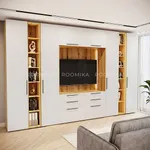 Секция с комодными ящиками и антресолью L411