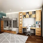 Кровать двухъярусная L906, 90x190 L/R