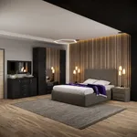 Кровать двуспальная мягкая САРА  с подъемным механизмом, 180x200