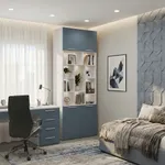 Шкаф книжный L223.1 с подсветкой