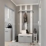 Панель широкая с полкой и крючками L-100