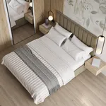 Кровать двуспальная мягкая ЛИБЕРТИ с подъемным механизмом, 160x200