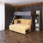 Кровать двухъярусная с раскладным диваном для подростка