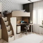 Кровать-чердак P907, 90x200