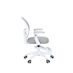 Детское кресло Marte Grey (с подлокотниками и подставкой) Cubby