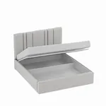 Кровать двуспальная мягкая ХИЛТОН с подъемным механизмом, 140x200