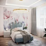 Кровать односпальная мягкая КВИН ЛАЙТ