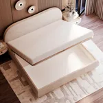 Кровать двуспальная мягкая ДРИМ с подъемным механизмом, 140x200