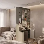 Стеллаж-тумба перегородка со вставками LG239.130