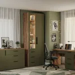 Шкаф комбинированный со стеклом с подсветкой LG215S L/R