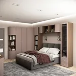 Кровать двуспальная мягкая ПАЛЕРМО с подъемным механизмом, 180x200