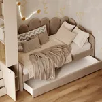 Мягкая кровать-диван ШЕЛЛ, 90x200