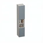 Шкаф однодверный с нишей и ящиками LG224