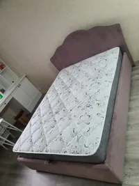 Кровать двуспальная мягкая CELINE с подъемным механизмом, 160x200