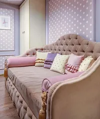 Кровать односпальная мягкая MONIKA, 90x190