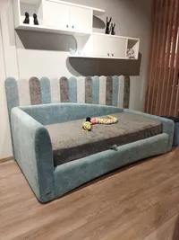 Кровать мягкая с ящиком для белья TOKIO, 120x200