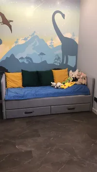 Мягкая кровать-диван LION LIO-1900