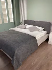 Кровать двуспальная мягкая STANLEY, 160x200