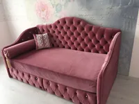 Кровать односпальная мягкая МОНИКА, 90x190