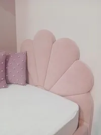 Кровать односпальная мягкая DENNI с подъемным механизмом