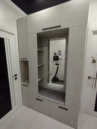 Секция под крючки с полками L418 L/R