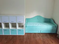 Мягкая кровать-диван FABIO