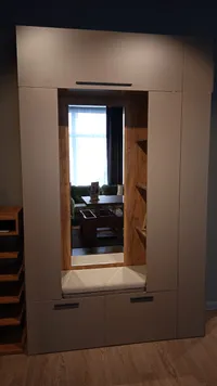 Секция под крючки с полками L418 L/R