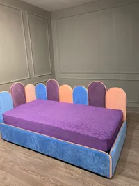 Мягкая кровать-диван КИПРОС с подъемным механизмом, 90x190